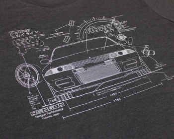 Nengun - Skyline GTR R32 Edoichi Collab Tee