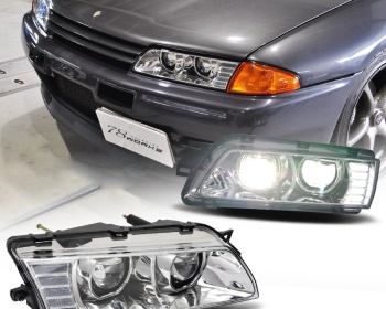 78Works - Full LED Headlights - R32 Skyline