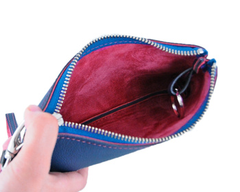 Subaru - STI - Genuine Seat Leather Zip Pouch