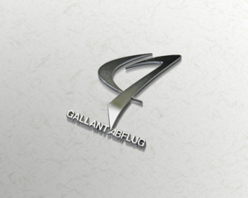  - Colour: Silver - Size: W57mm H80mm - GALLANT ABFLUG Emblem ver.02