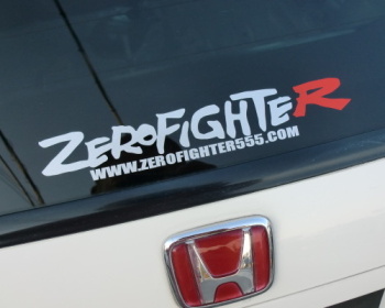 ZEROFIGHTER - Zero Fighter Logo Sticker