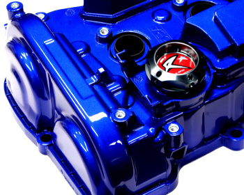 Civic Type R - FK8 - M and M Honda - Civic FK8 K20C Blue Head Cover