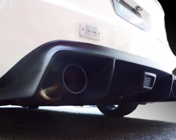 FEEL'S - Dual Exit Rear Muffler Panel FD2