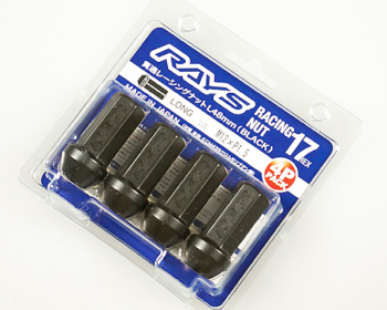 RAYS - 17HEX L48 Long Racing Nut 4 Pack