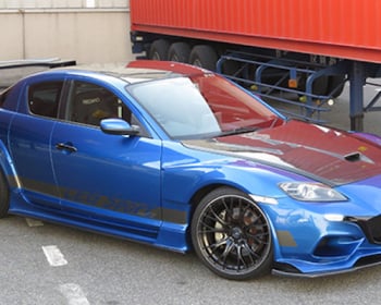 RX-8 - SE3P - Material: FRP/Carbon - Color: Unpainted - LEG81060