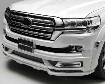 Land Cruiser - URJ202W - Front Spoiler - Construction: ABS - Colour: Unpainted - WSL-URJ202WL-FS