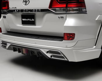 Land Cruiser - URJ202W - Rear Skirt - Construction: ABS - Colour: Unpainted - WSL-URJ202WL-RS