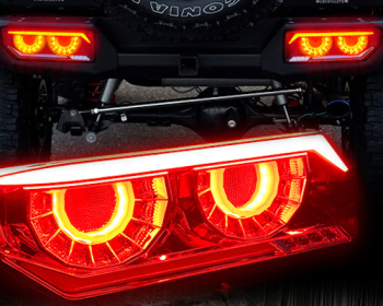 Crystaleye - JB64 Jimny/JB74 Jimny Sierra Vulcan Fiber LED Tail Lamps