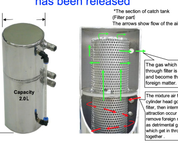 Universal - Cusco - Oil Catch Tank - Separator Type