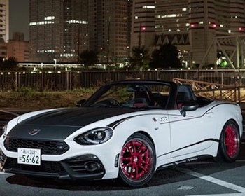 Three Hundred - Side Stripes for Abarth 124 Spider