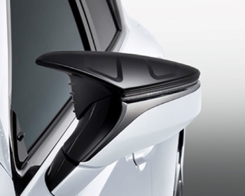 ES300h - AXZH10 - Aerodynamic Mirror Covers - Construction: Resin (ABS) - Colour: Black (212) - MS329-00001