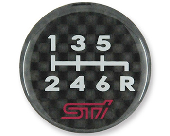 STI - Carbon Shift Pattern Emblems