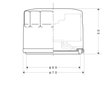 Nissan - Laile - Beatrush Super Oil Filter