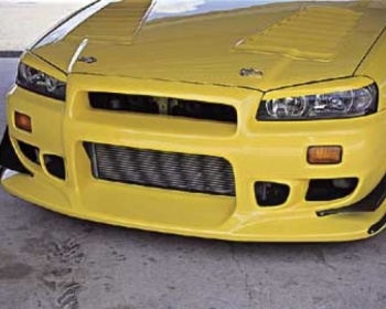 Skyline GT-R - BNR34 - C-West - Nissan SKYLINE GT-R BNR34 N1 Front Bumper II