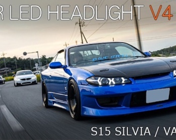 78Works - Fiber LED Headlight V4 for S15 Silvia