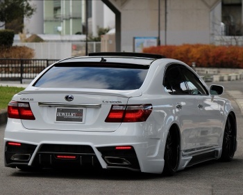 LS460 - USF40 - Trunk Spoiler - Construction: Carbon Fiber - BP-JLDS-LSE-TSC