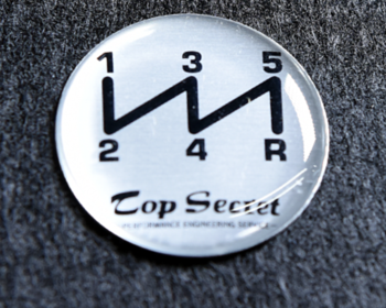 Top Secret - TS Shift Pattern Sticker