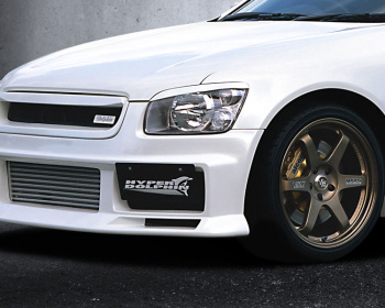Stagea - M35 - Front Bumper Spoiler - Construction: FRP - Colour: Unpainted - FDAFK-M35E-FBS