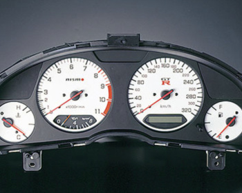  - White Meter - Dial: 320km/h 11,000rpm - 24810-RSR46-WH