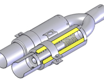 Universal - with Inner Silencer - Pipe Size: 76mm - Tail Size: 90mm (x2) - Weight: 5kg - Body Type: Titanium - 03SRITi