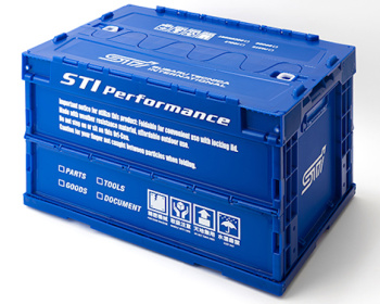 Subaru - STI - Folding Container - WR Blue