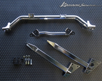 Skyline GT-R - BNR34 - Kansai Service - Lower Brace Bar Set BNR34/32