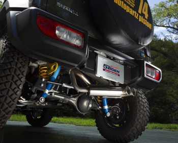 Jimny Sierra - JB74W - Pieces: 2 - Pipe Size: 50.8mm - Tail Size: 70mm (x2) - Weight: 12kg - Tail Type: Curl Funnel - SP7005-N