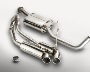 Jimny Sierra - JB74W - Pieces: 2 - Pipe Size: 50.8mm - Tail Size: 70mm (x2) - Weight: 12kg - Tail Type: Curl Funnel - SP7005-N