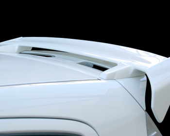 Aqua - NHP10 - Rear Wing Ver.2 - For vehicles equipped with a large spoiler - Construction: FRP - Colour: Unpainted - BCIHNP12-RWV2