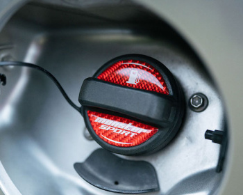 Universal - Monster Sport - Fuel Cap Garnish - Carbon Style