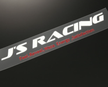 J's Racing - 14 Sticker White S Size