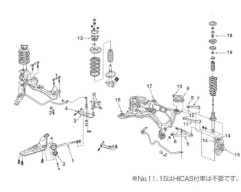 Nismo - Reinforced Bush Repair Parts - Silvia S15