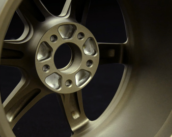  - RAYS - Volk Racing TE37SAGA SP 1/4 Scale Bronze