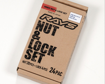 RAYS - 19HEX L33 M14 Nut & Lock 6H Set
