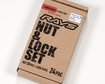 RAYS - 19HEX L31 M12 Nut & Lock 6H Set