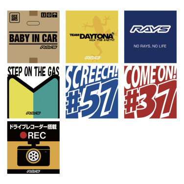 RAYS - Official Vehicle Stickers