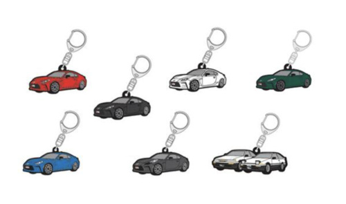 Toyota Gazoo Racing Collection - GR 86/AE 86 Rubber Keychains