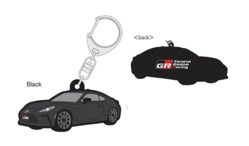 Toyota Gazoo Racing Collection - GR 86/AE 86 Rubber Keychains