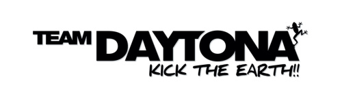 RAYS - Team Daytona KICK THE EARTH Stickers