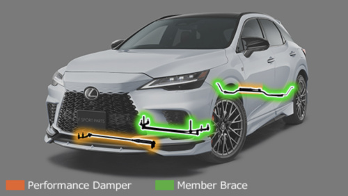 TRD - Performance Damper EX Plus for Lexus RX