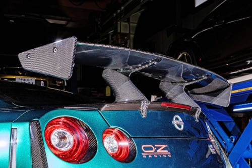 Top Secret - R35 GT Wing SW (Swan Neck)