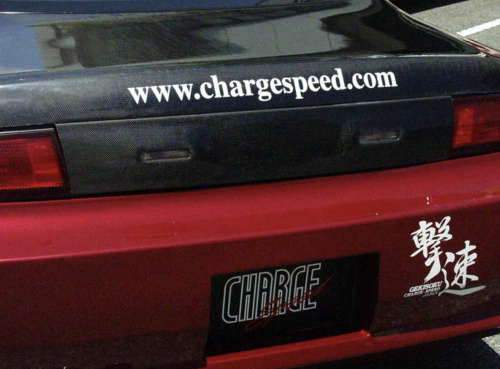 ChargeSpeed - Carbon Garnish