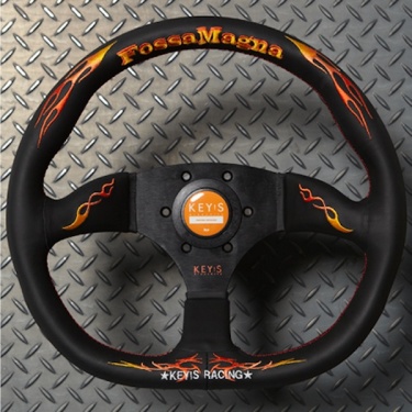 KEY'S Racing - Fossa Magna - D-Shape - Steering Wheel