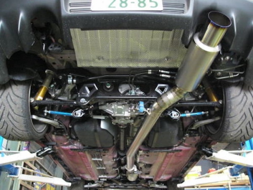 Unlimited Works  - Single Titanium Muffler