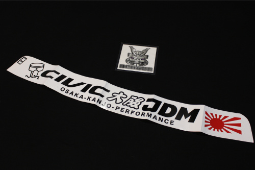 Osaka JDM - Top Windscreen Sticker
