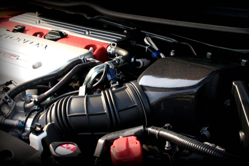 M and M Honda - Super Carbon Air Box & Aero Intake Duct