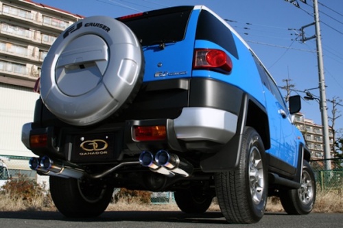Ganador - PBS Exhaust for FJ Cruiser