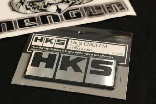 HKS - Emblem Silver