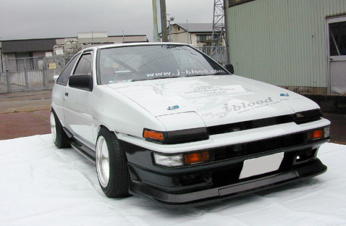 J-Blood  - Front Bumper Soft FRP for AE86 Trueno Kouki