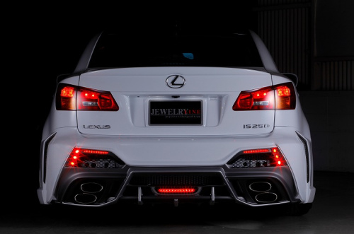 Black Pearl - Jewelry Line Diamond Sport Exhaust - IS250/350